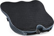 Wedge Car Seat Cushion for Driving for Better Visibility & Sciatica Relief