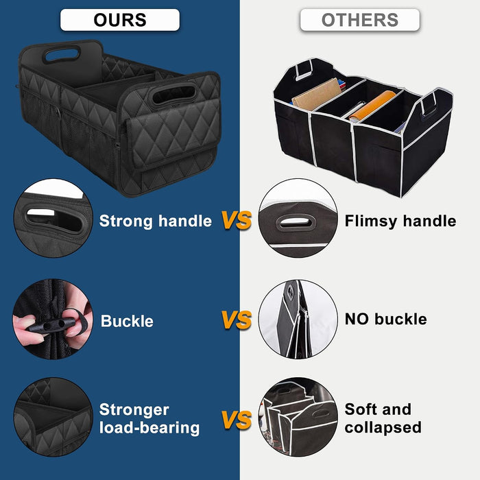 Car Trunk Organizer for SUV, Foldable Car Organizers and Storage