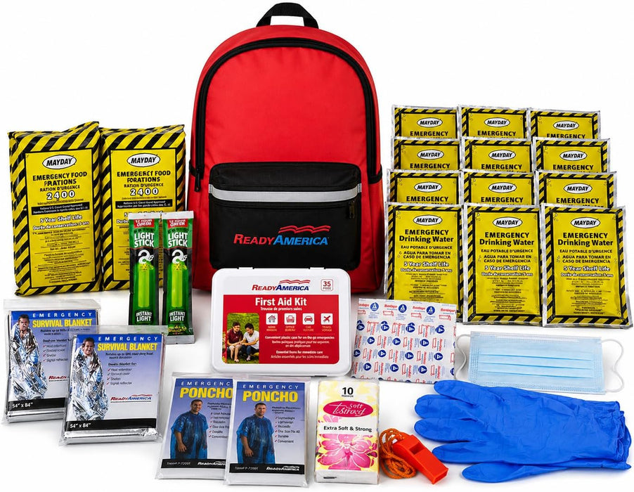 70280 Emergency 2-Person 3-Day Survival Backpack