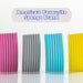Damp Duster, Multipurpose Dusters for Cleaning - Wooden & Venetian Blind Cleaner Tool, Ridged Wet Dust Sponge for Skirting Board, Radiator, Blinds & Mirrors, Home Cleaning Products, Pink