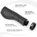 Bike Grips,Ergonomic Bicycle Handlebars Grips Shock Absorbing Dual-Density Silicone,Universal 22.2mm Fit with 3D Non-Sli
