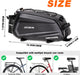 Bike Bags for Bicycle Rear Rack - 9.5L/17L/40L Hard Shell Ebike Bag