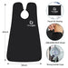 Beard Bib Beard Apron, Beard Bib Hair Catcher for Men Shaving, Non-Stick Beard Bib Apron for Men with Strong Suction Cup