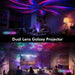 Dual Lens Galaxy Star Projector, Aurora Night Light for Bedroom