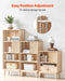 Six-Pack Adjustable Steel Shelf Tracks