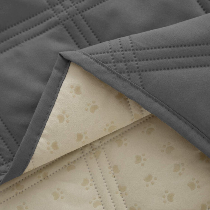 Waterproof Dog Bed Cover Pet Blanket with Anti-Slip Back