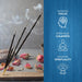 Frankincense Myrrh Incense Sticks - 120 Count | Natural Air Purifying Aromatherapy | Calming and Cleansing Fragrance | Perfect for Meditation and Relaxation | Long-Lasting Burn.