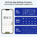 E11 Keyboard & Bluetooth Label Maker Machine with 4 Tapes