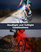 Bike Lights for Night Riding, Rechargeable Bike Light Front and Back