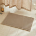 Waffle Bath Mat, Boho Bathroom Rugs Non Slip Washable, 30x20 Khaki