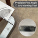 Practical Precisionflex Angle & Arc Marking Tool Square Pipe Bend Steel Marking Tool Welding Essential Household Artifact