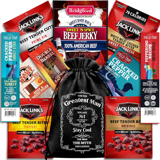 Jerky Gift Baskets For Men - Birthday Gifts For Men Who Have Everything