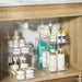 Bathroom Under Sink Organizers and Storage, 2 Pack, Clear