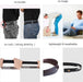No Buckle Invisible Elastic Stretch Belt for Men/Women Fits waist 24-50in Father Day Gift