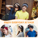 Headbands for Women 8PCS, Summer-Exclusive Elastic Non Slip Hair Head Bands