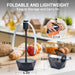 Fly Fans for Food Tables, Fly Control Spinner Table Top Keep Flies Away from Patio Picnic Party Restaurant Kitchen Camping and BBQ