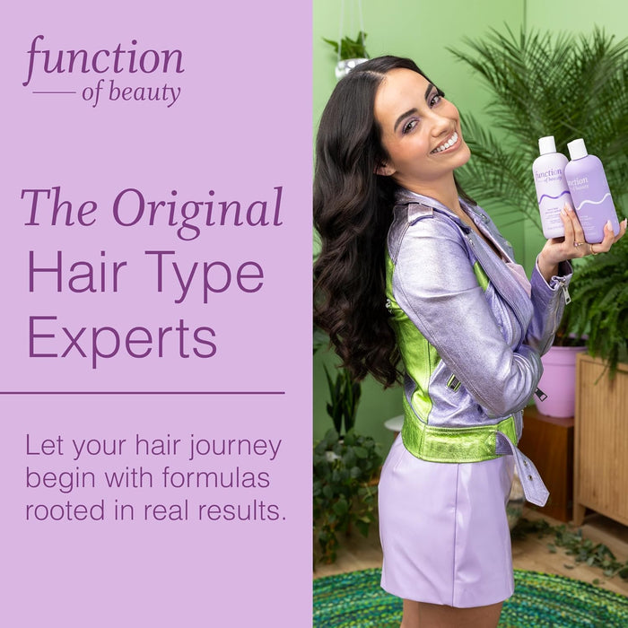 Wavy Hair Shampoo & Conditioner Set - Anti-Frizz