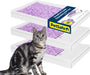 ScoopFree Disposable Crystal Litter Tray, Lavender Scent, 3 Pack
