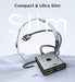 HDMI Switch 2 in 1 Out 4K@60Hz, [with 3.3ft Fixed Braided HDMI Cable, Aluminum Case, 2K@144Hz, HDCP 2.2] Bidirectional 2x1 Switcher Splitter Compatible for PS5/4, Xbox, Roku, FireStick, Switch