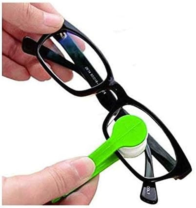 5 PCS Mini Sun Glasses Eyeglass Microfiber Spectacles Cleaner Soft Brush Cleaning Tool Microfiber Eyeglasses Cleaner Cleaning Clip
