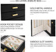 6-Tier Jewelry Box Organizer 5 Drawers Storage Black Regular
