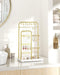 Jewelry Holder Stand: Jewelry Display for Necklace, Bracelet, Earring, Ring, White & Gold