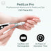 PediLux Pro Professional Manicure Pedicure Kit, Cordless Electric Nail File Drill Set, Thick Toenail Grinder, Toe Nail D
