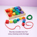 Melissa & Doug Primary Lacing Beads 33-Piece Montessori Toy Set