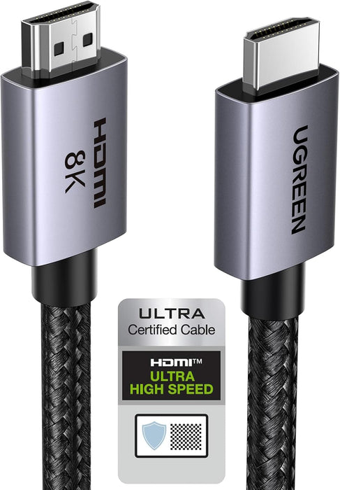 8K HDMI 2.1 Cable 48Gbps 6.6FT, Certified Ultra High Speed HDMI Cord