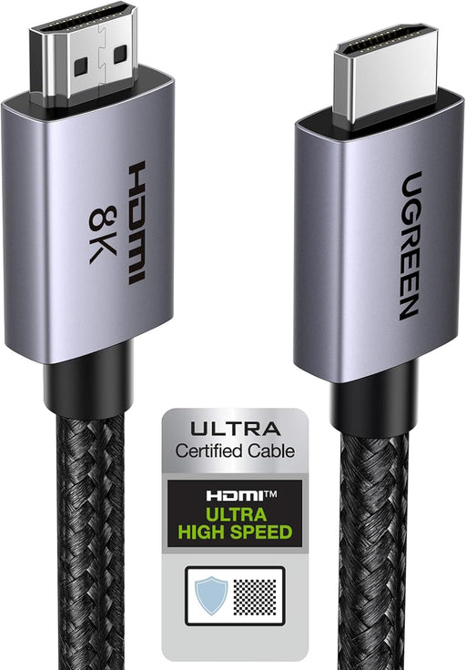 8K HDMI 2.1 Cable 48Gbps 6.6FT, Certified Ultra High Speed HDMI Cord