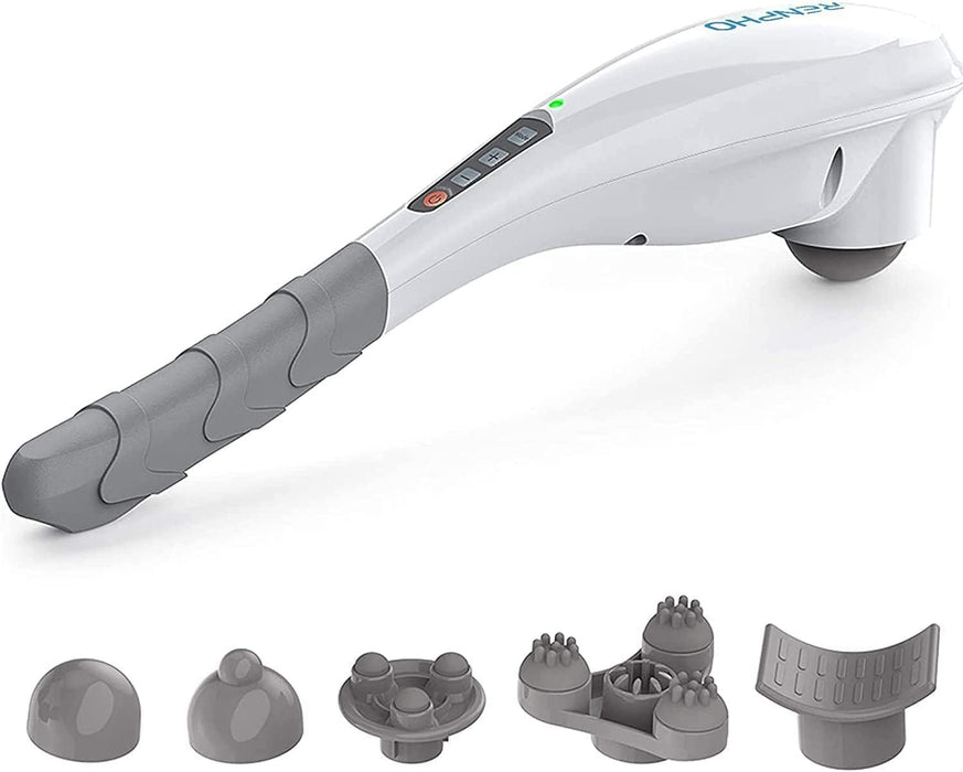 Cordless Handheld Massager, 5 Adjustable Speeds and Massage Modes