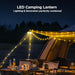 Camping String Lights 4 in 1, 32.8FT Quick Storage 8 Modes Protable