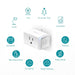 Plug HS103P4, Smart Wi-Fi Outlet, Touch Actuator, Works with Alexa, Echo, Google Home, No Hub Required, 15 Amp, UL Certi