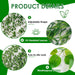 4Pcs Fake Hanging Plants with Lush Cascading Greenery