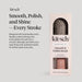 Smooth & Polish Hair Brushes For Women and Men - Terracotta