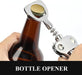 Wine Opener, Heavy-Duty Zinc Alloy Wing Corkscrew, Premium Beer Bottle Opener, Multifunctional Wine Accessories with Erg