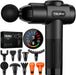 Massage Gun, Deep Tissue Back Massage for Athletes for Pain Relief, Percussion Massager with 10 Massages Heads & Silent 