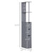 Narrow Bathroom Linen Storage Cabinet