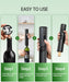 Electric Wine Opener Rechargeable, 7-in-1 Automatic Wine Bottle Opener Gift Set with Electric Vacuum Pump, Foil Cutter, Aerator Pourer, 2 Stoppers & Charging Base, Black