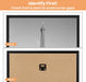 12x16 Poster Frame, Easy Slide-In Assembly, Black, 3 Pack
