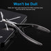 Cuticle Trimmer 3/4 Jaw Extremely Sharp Cuticle Nippers Scissors Stainless Steel Clippers Cutter Remover Pedicure Manicu