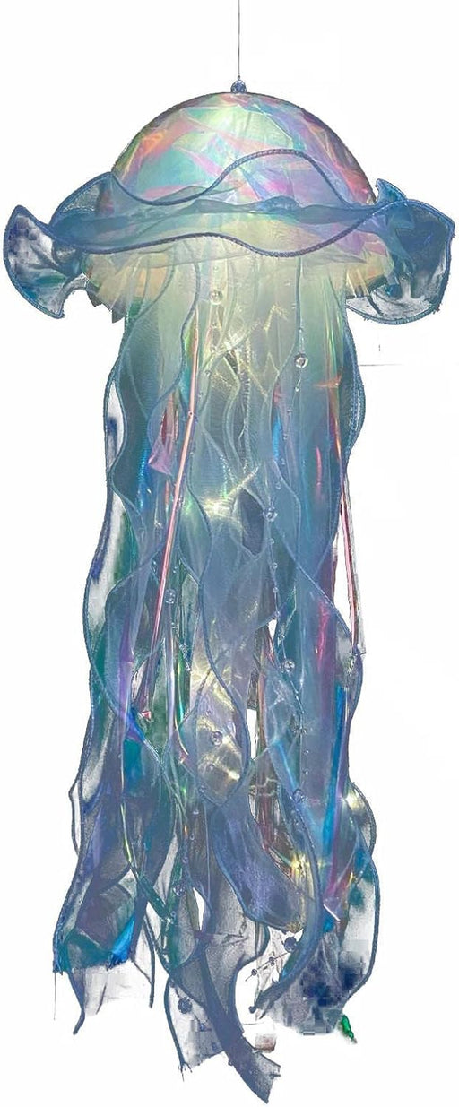 Jellyfish Lanterns Light - LED Colorful Jellyfish Lantern Lamp Decoration Pack, Portable Jellyfish Lantern Lamp Decoration, Under The Sea Ceiling Decor for Wedding Mermaid