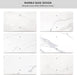 40 Inch Standing Towel Rack Double-T Shape Tall Bath Towel Sheet Holder with Marble Design Base for Bathroom Floor Next 