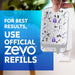 Zevo Flying Insect Trap for Fruit Flies & Gnats, 1 Plug-in Base & 1 Refills