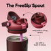 Owala FreeSip Sway Stainless Steel Water Bottle 30 oz Black Cherry