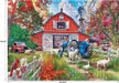 Kodak Premium Big Country Barn 1000 Piece Jigsaw Puzzle for Adults
