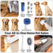Dog Grooming Vacuum Kit, 15000Pa Clipper, Shedding Brush, 2L, White
