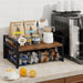 Tea Bag Organizer, Wood Tea Organizers and Storage Chest, Teabag Holder with Storage Drawer,Tea Station Chest Display Co