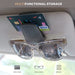 Magnetic Leather Car Sunglass Holder, Visor Sunglasses Holder Clip, 1 Pack