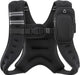 Weighted Vest, 6lb/8lb/12lb/16lb/20lb/25lb/30lb Weight Vest with Reflective Stripe for Workout, Strength Training, Running, Fitness, Muscle Building, Weight Loss, Weightlifting